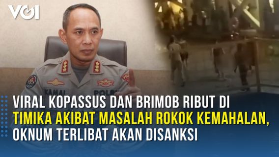 VIDEO: Kopassus dan Brimob Ribut di Timika Gegara Harga Rokok Kemahalan