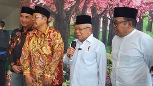 vice-président Ma’ruf Amin: Prabowo Rangkul est de nombreux partis pour suivre la pensée de la nation