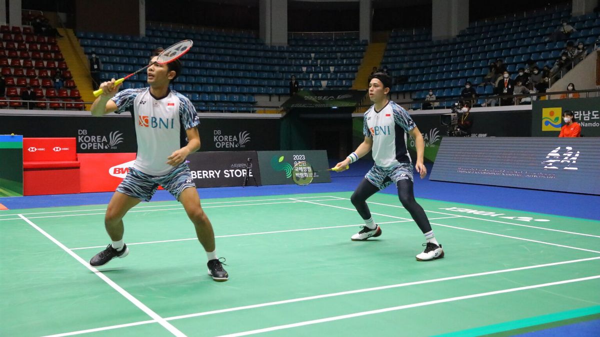2022年印度尼西亚公开赛：Fajar/Rian在Depak代表马来西亚Shesar Terjegal之后无缝地进入16强