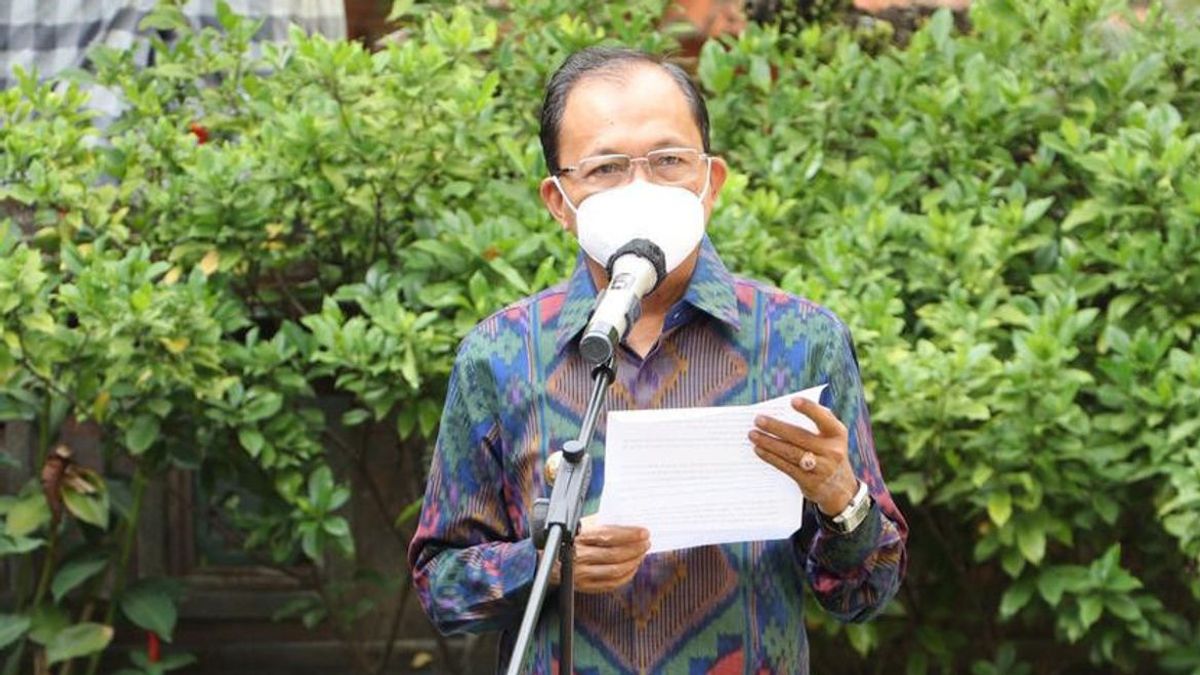 为了不出现错误的偏见，巴厘岛州长瓦扬·科斯特敦促澄清病毒MC妇女被禁止出现。