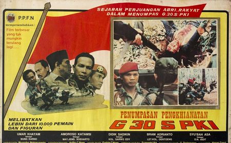 Film Penumpasan Pengkhianatan G30S/PKI Tak Lagi Wajib Tayang di Televisi Nasional dalam Memori Hari Ini, 30 September 1998