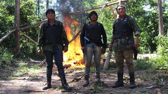 The Life Of The Amazonian Indigenous Tribe At The Edge Of The Loggers For Loggers