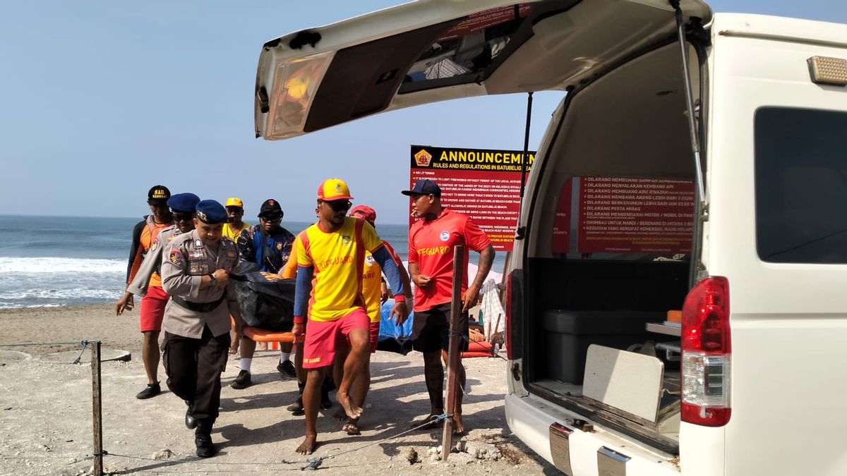 Dragged By Currents On Batu Belig Beach Bali, Chinese Citizen Found Dead