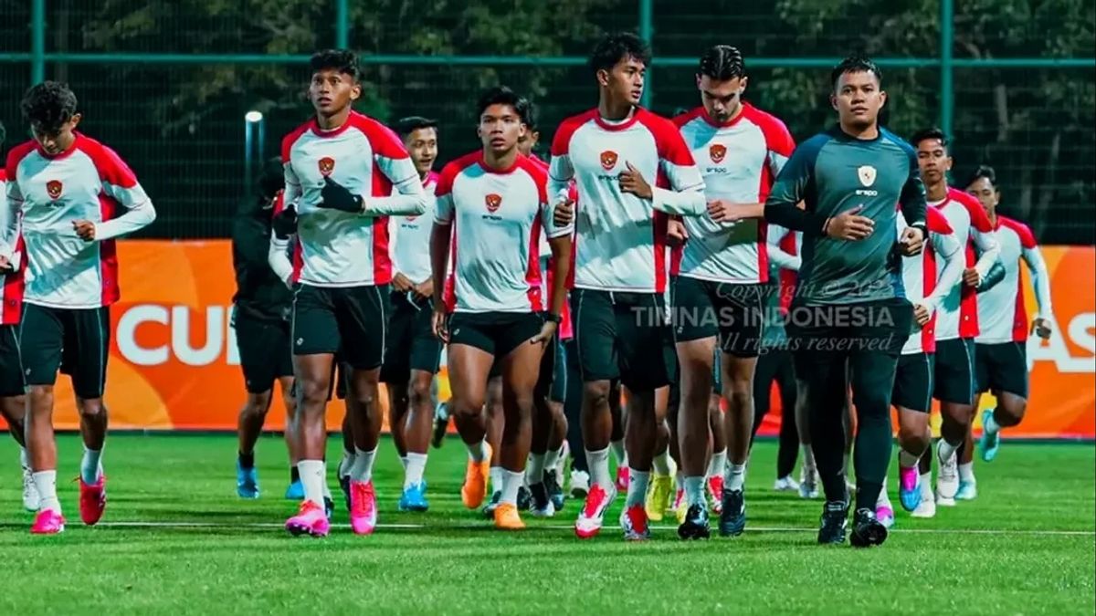 U-20印尼国家队在伊朗对抗之前准备了成熟战术