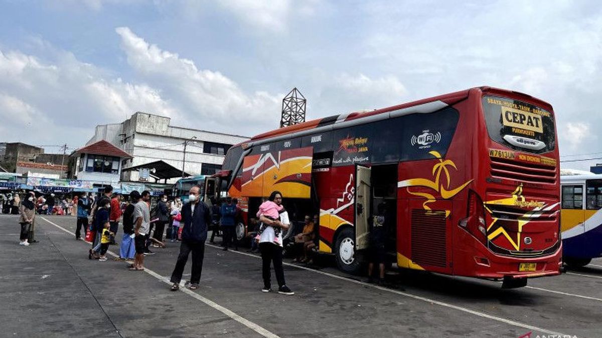 Bandung City Cicaheum Terminal Passes The Peak Of The 2022 Eid Homecoming Flow