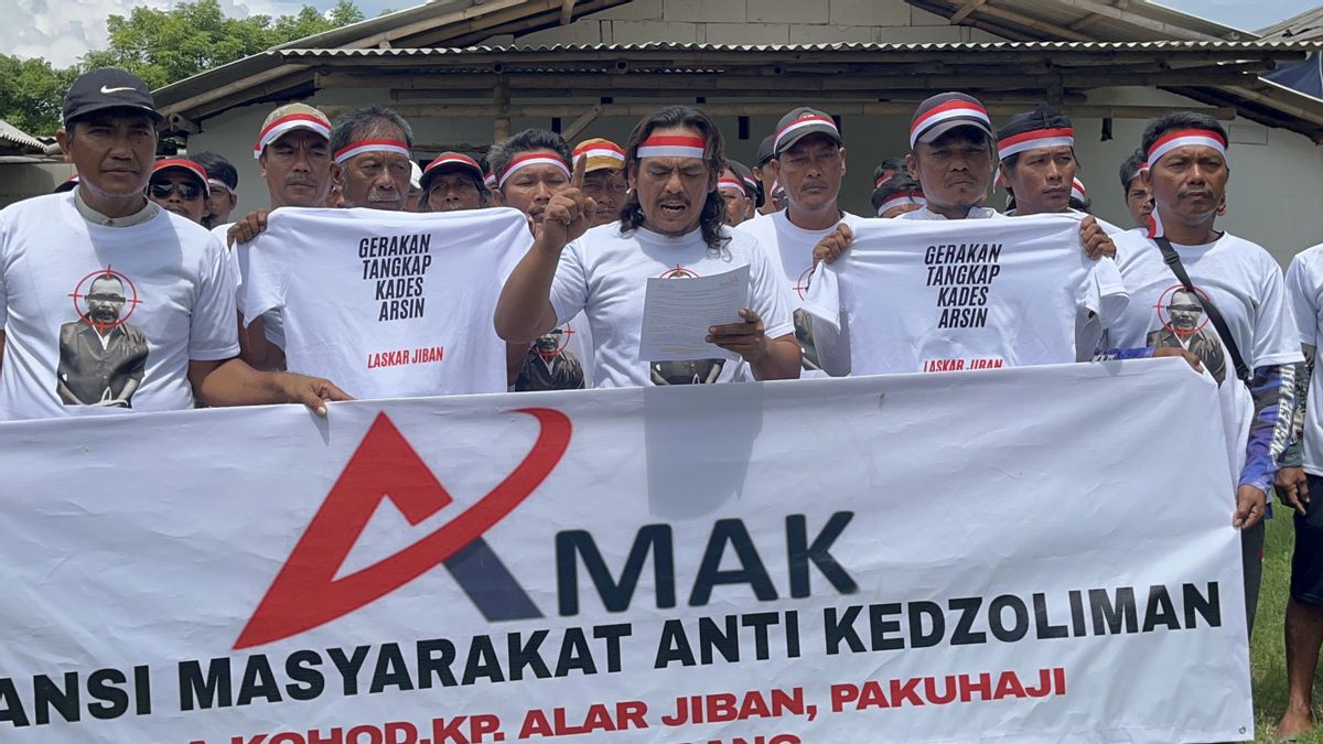 6 Pernyataan Sikap Warga Desa Kohod: Cari dan Tangkap Arsin 