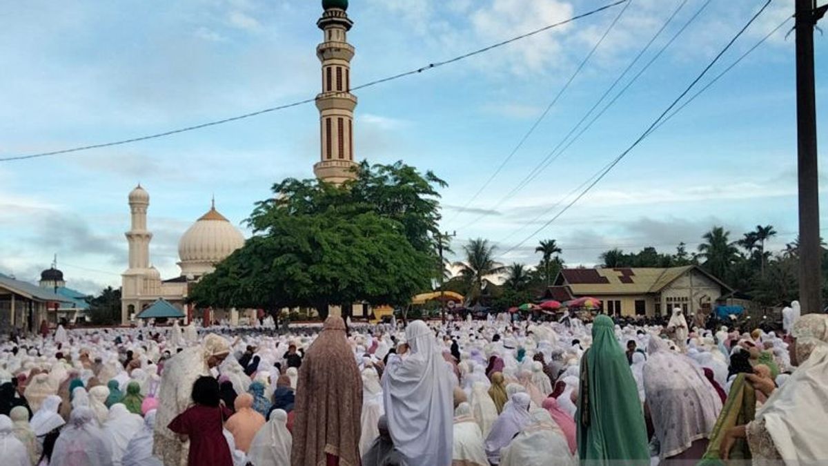 Muslims Follow Tariqat Syattariyah In Nagan Raya Aceh Already Celebrating Eid Al-Adha