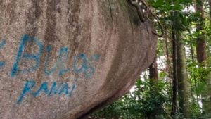 Des militants environnementaux ont fait des déchets de géosites à Natuna ciblés par le vandalisme