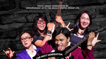 La scène de l’école de rock le Musical à Jakarta, le 27 juillet