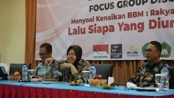 Di Depan Mahasiswa, Mensos Jelaskan BLT BBM