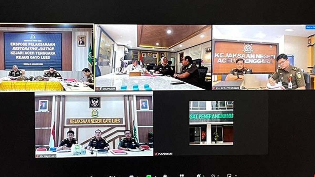 Aceh Attorney General's Office For Cases Of Persecution And Domestic Violence Through Restorative Affairs
