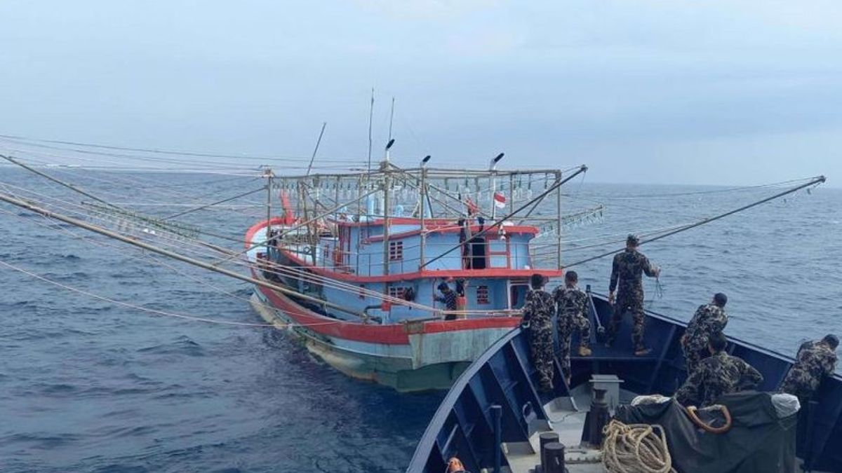 KKP Ordered 9 Indonesian Fishing Vessels Violating Rules