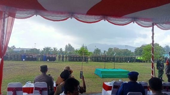 TNI/Polri Siagakan 2.100 Personel Amankan Kunjungan Wapres di Malut