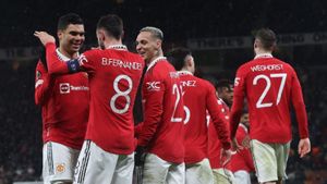 Hasil Lengkap Leg Pertama 16 Besar Liga Europa: Manchester United Menang Telak