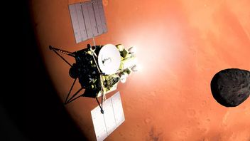 Mission D’exploration Japonaise Vers Le Côté Le Plus éloigné De La Lune Martienne