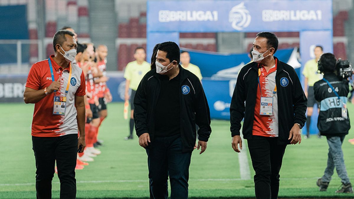 Former IGK Manila National Team Manager Select Erick Thohir So That PSSI Understands The Modern Football Industry Concept