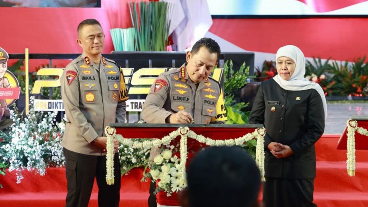 رئيس الشرطة الوطنية المتحدث باسم الأمن الإقليمي في انتخابات عام 2024: بابوا سانغات راوان، جاوة الشرقية راوان