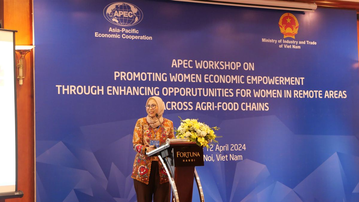 وفي معرض حديثها في منتدى APEC ، قدمت ID FOOD مبادرة استراتيجية لزيادة وصول المزارعين والشركات المتناهية الصغر والصغيرة والمتوسطة للمرأة في قطاع الأغذية.