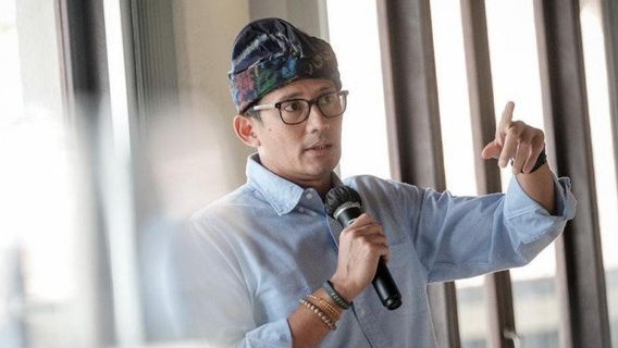 Sandiaga Uno Invite Les Acteurs De Parekraf à Profiter Du Programme BPUP Rp1,8 Million