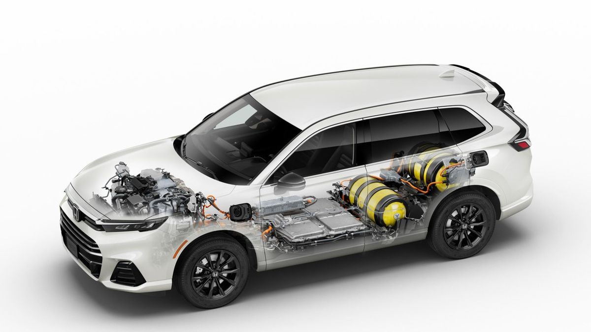 本田正式发布CR-V e:FCEV,第一辆配有EV电池组的美国生产氢电动汽车
