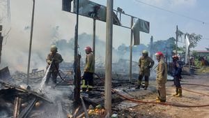 Rumah Makan Saung Babeh di Tangerang Terbakar Akibat Tabung Gas Meledak