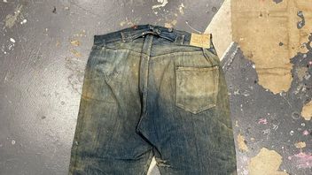 Found In The TURNed Mines, Jeans Levi's From The 19th Century This Is Like A Better Than IDR 1.3 Billion