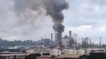 ペルタミナ・バリクパパン製油所の現在の目撃状況が火災に遭った
