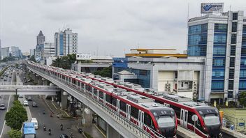 Jabodebek LRT Operates 336 Trips Per Day In July