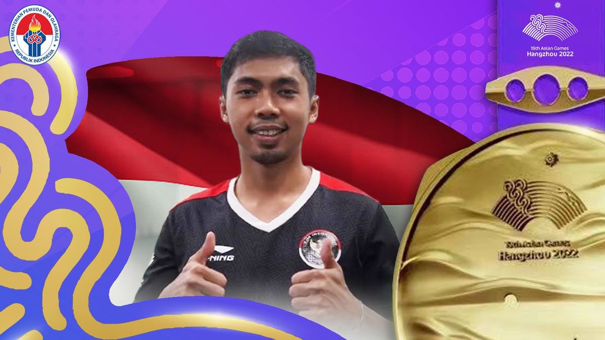 印度尼西亚在2023年亚运会上获得第一枚金牌!