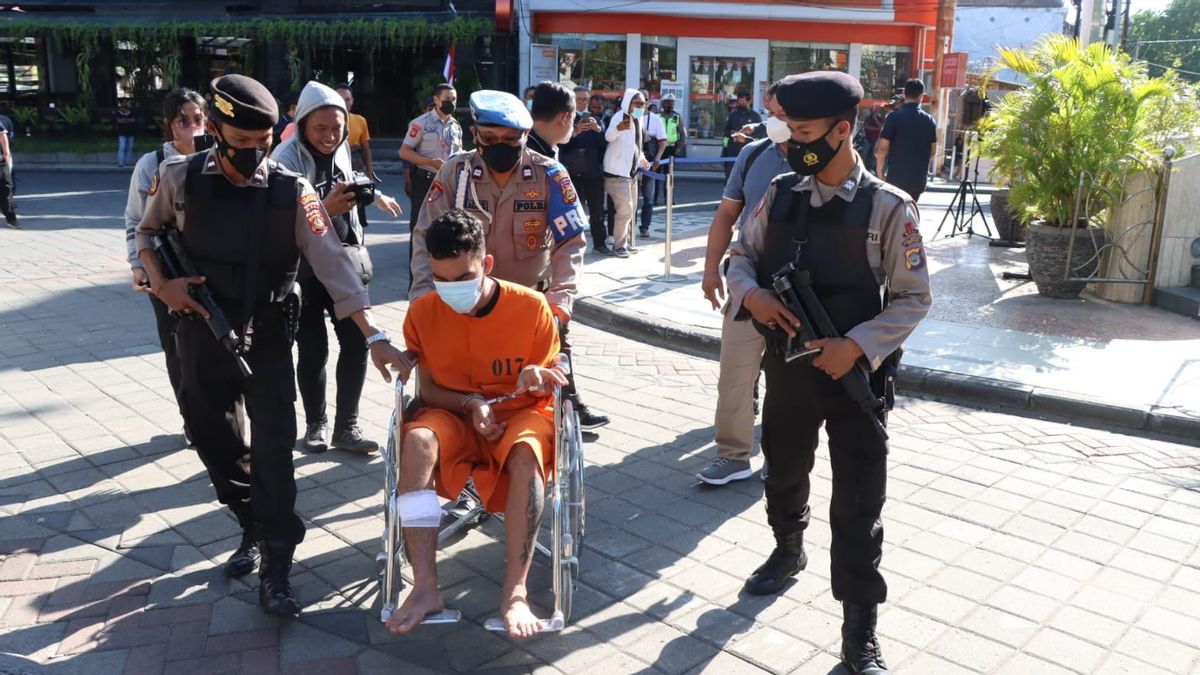 Polisi Tembak Spesialis Pencuri di Indekos Kuta, Setelahnya 'Dipajang' di Monumen Ground Zero Bom Bali 