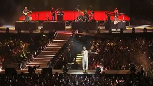 Tebaran Cinta Dalam Konser Maroon 5 di Jakarta