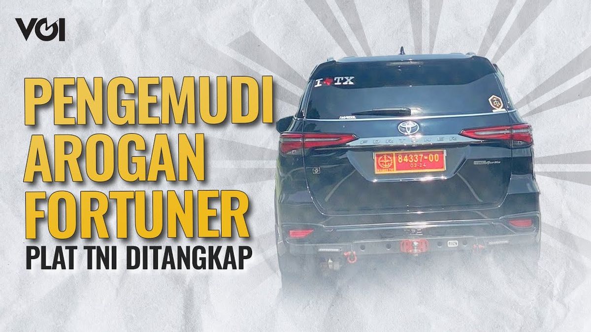 VIDEO: This Is The Reason Fortuner Drivers Claimed To Be The General's Sisters Using TNI Plates