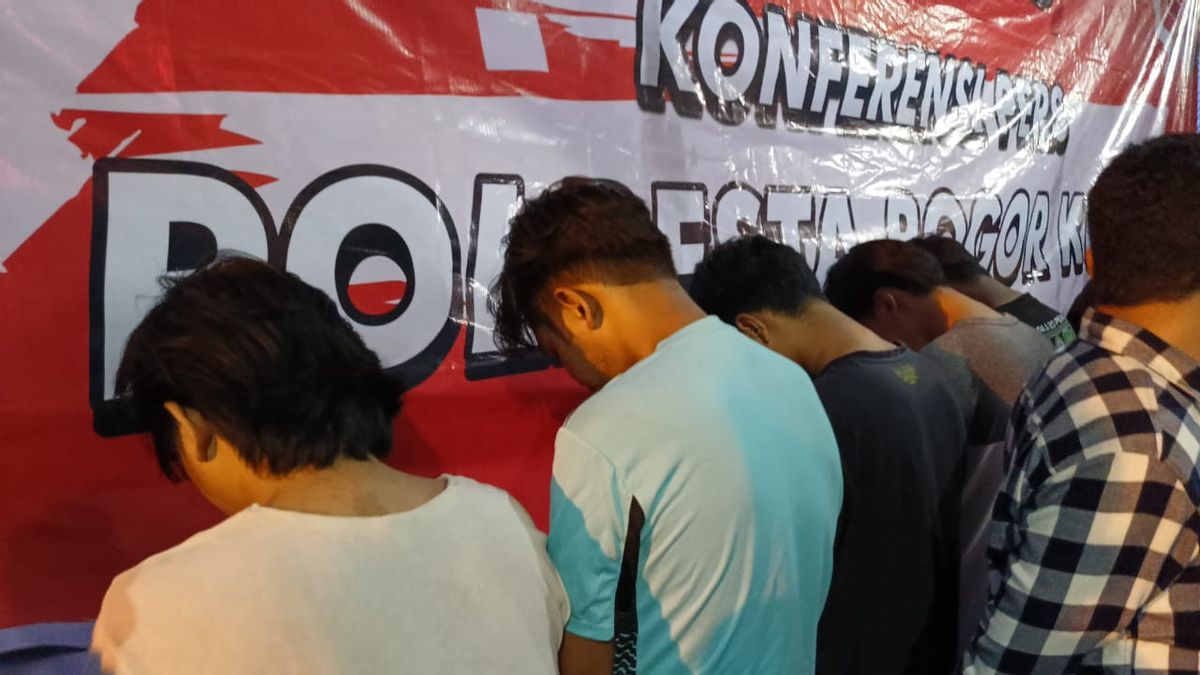 After 16 Stealing, A Gang Of Cross-regional Thieves Arrested In Bogor