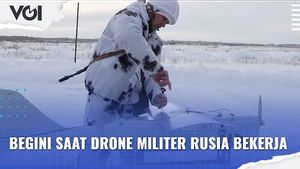 VIDEO: Begini Saat Drone Militer Rusia Bekerja