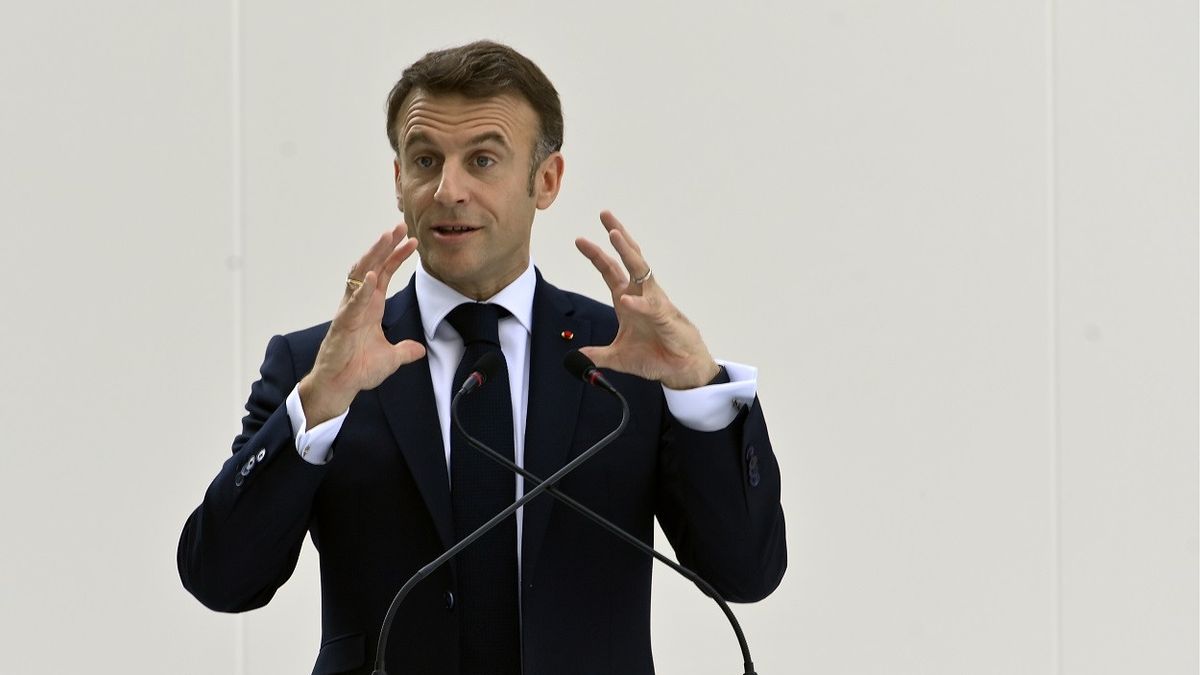 Presiden Macron Sebut Rusia yang Harus Disalahkan Jika Perang Menyebar di Eropa
