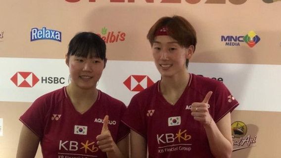 Win Indonesia Open 2023, Women's Doubles Baek/Lee Admits Winning Adu Tenaga