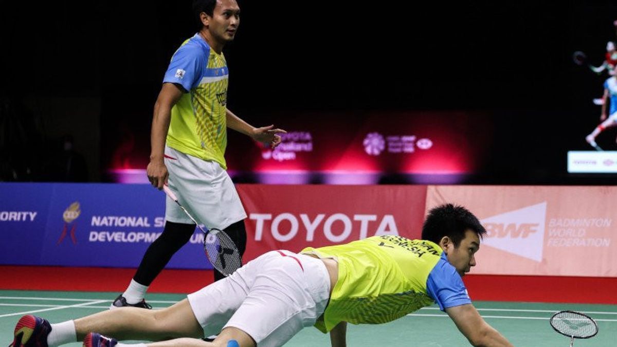 Ganda Putra Indonesia tak Capai Target di Thailand Open II, Pelatih: Pengaruh Stamina