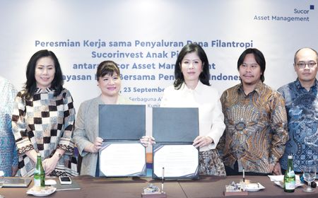 Sucor AM Gandeng Yayasan Maju Bersama Pengusaha Indonesia sebagai Partner Penyaluran Dana Filantropi Sucorinvest Anak Pintar