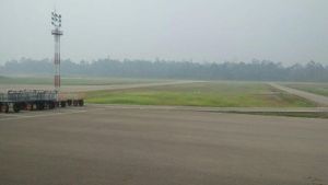 Terganggu Kabut Asap, 2 Penerbangan ke Muara Taweh Kalteng Terpaksa Dibatalkan