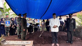 TNI Members Become Victims Of Ammunition Explosions In Garut Buried In Bandung, Family Admits They Are Still Shocked