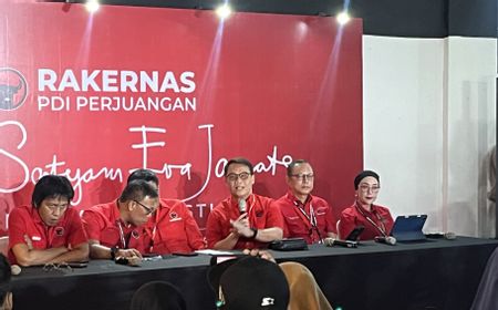 Rakernas V PDIP Bakal Bahas Kongres Tahun Depan