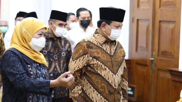 (Prabowo saat bertemu dengan sejumlah tokoh di Jawa Timur || Istimewa)