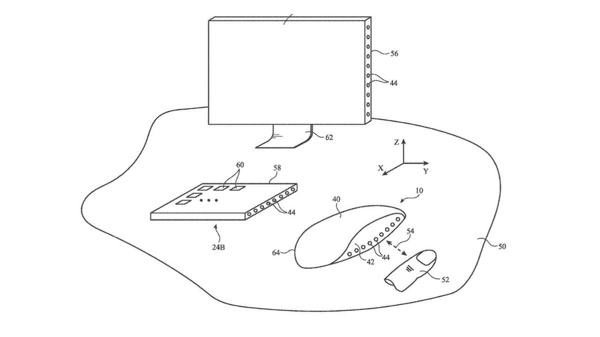 Apple's Future Mouse Doesn't Need To Be Touched, Can Control Only Through Air Movements