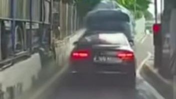 ブラックアウディA8L車がGT TBシマトゥパンを突破したことをまだ覚えていますか?ドライバーは落ち込んでいます