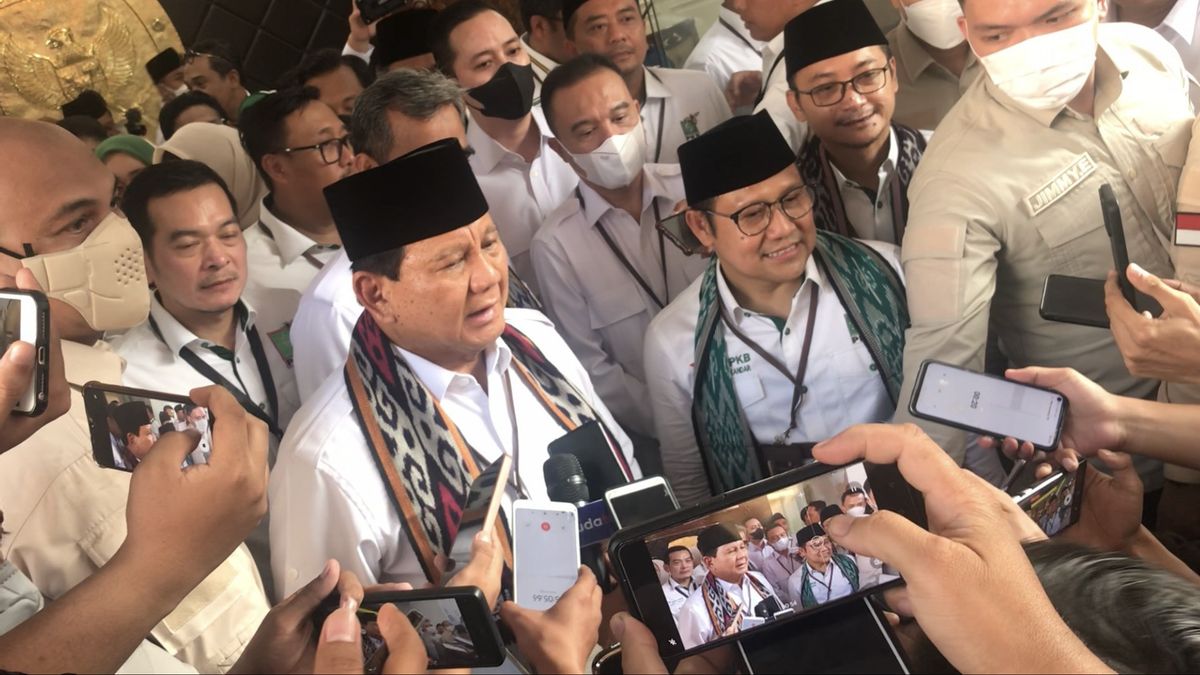 Gerindra-PKB連合のCak Imin会長といえば、Prabowo氏は期待に応えるが、プレイ日を待っている