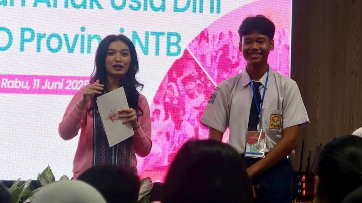 Kunjungan ke Mataram, Istri Wapres Gibran Serukan Penghentian Pernikahan Usia Anak