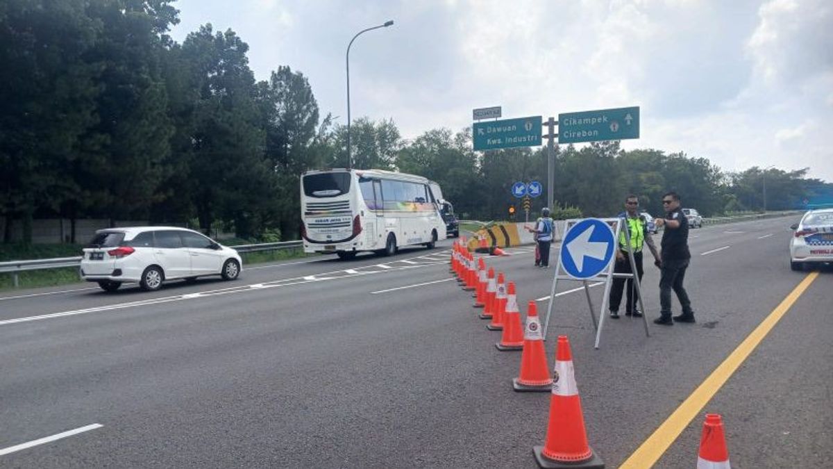 Arus Balik Lebaran: JTT Alihkan Lalu Lintas Tol Jakarta-Cikampek Keluar GT Kalihurip