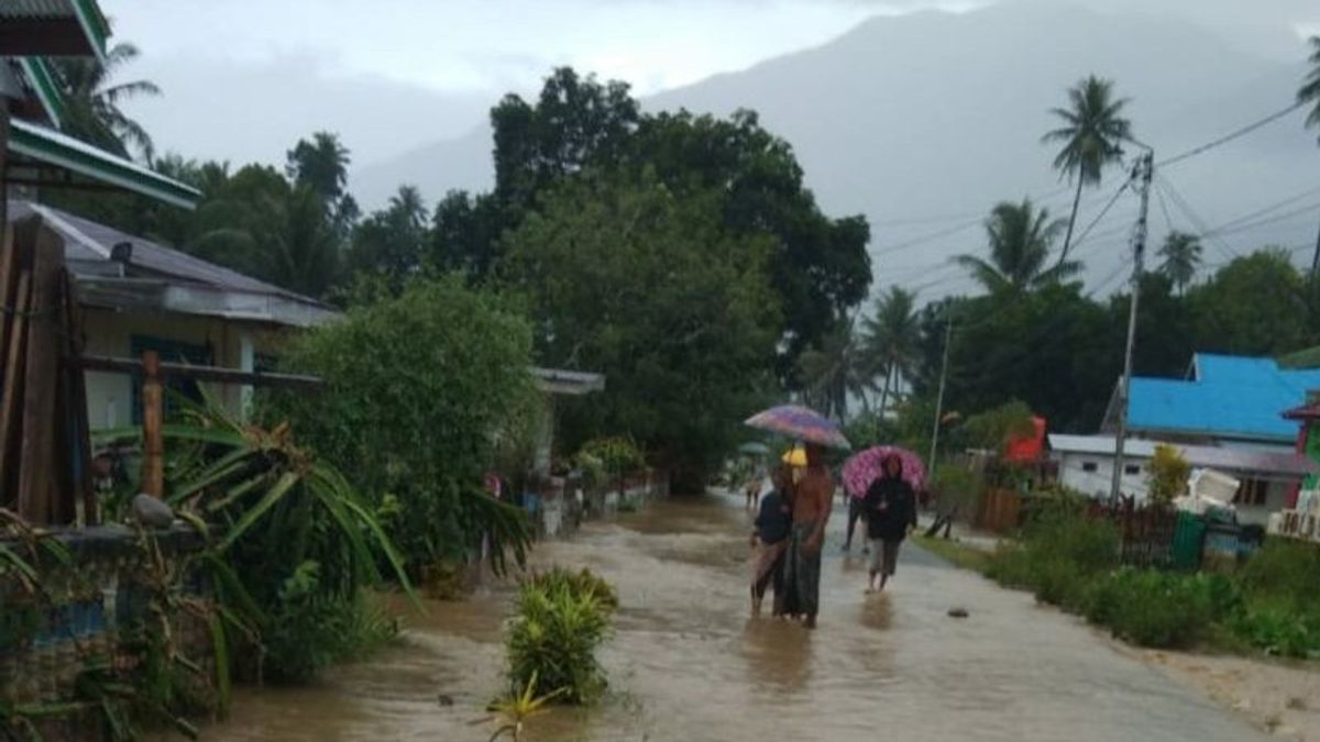 洪水袭击了奥戈马斯东加拉苏尔滕村