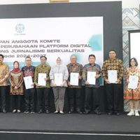 Ketua Bidang Pendidikan PWI Pimpin Komite Tanggung Jawab Perusahaan Platform Digital