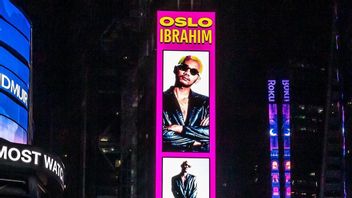 La réaction d'Oslo d'Ibrahim à son visage majeng sur Times Square à New York